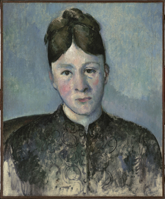 Portrait de Madame Cézanne by Paul Cézanne