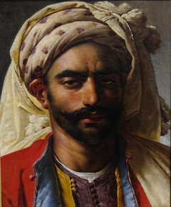 Portrait de Mustapha by Anne-Louis Girodet de Roussy-Trioson