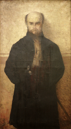 Portrait de Paul Verlaine by Edmond Aman-Jean