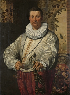 Portrait of a Dutch Admiral of the Fleet by Unknown Artist