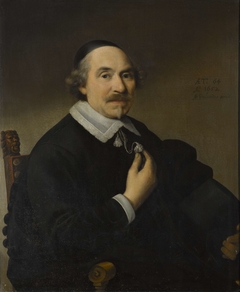 Portrait of a man, probably Pieter Anthonisz van Bronckhorst (1588-1661) by Anthonie Palamedesz.