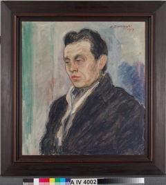 Portrait of a Man (Yrjö Ramstedt) by Jalmari Ruokokoski