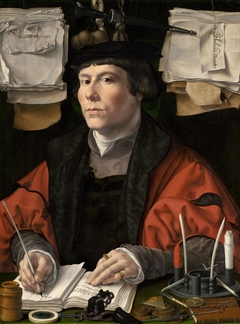 Portrait of a Merchant [possibly Jan Snoeck] by Anonymous