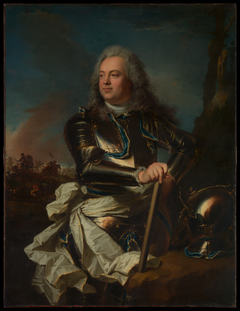 Portrait of a Military Officer by Hyacinthe Rigaud