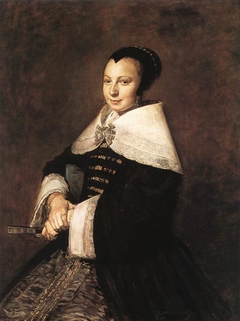 Portrait of a woman by Frans Hals