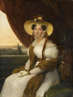 Portrait of Adélaide d'Orléans by Marie-Amélie Cogniet