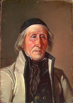 Portrait of an old Farmer by Knud Baade