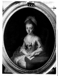 Portrait of Anna Maria Boreel (1738-1781) by Anna Dorothea Therbusch