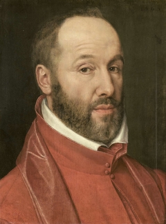 Portrait of Antoine Perrenot, Cardinal de Granvelle, Minister to Charles V and Philip II by Unknown Artist