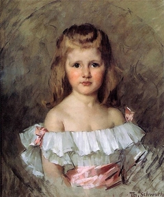 Portrait of Bertha Johanna Van Tienhoven by Thérèse Schwartze