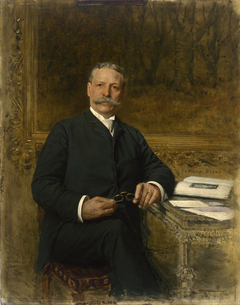 Portrait of Charles Tyson Yerkes by Jan van Beers