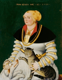 Portrait of Cleophea Krieg von Bellikon by Hans Asper