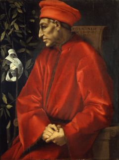 Portrait of Cosimo il Vecchio by Pontormo