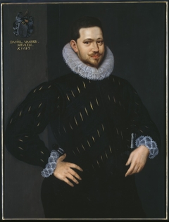 Portrait of Daniël van der Meulen by Bernaert de Rijckere