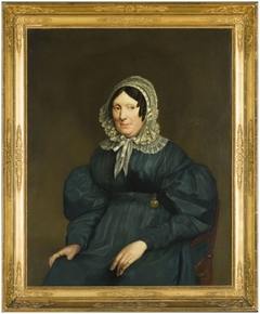 Portrait of Eva van Dalsen (1777-1846) by Willem Bartel van der Kooi