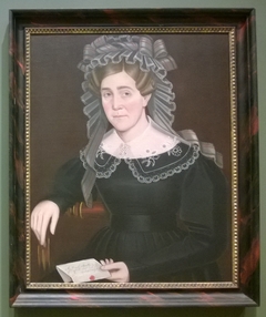 Portrait of Hannah Bassett by Ammi Phillips