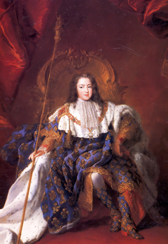 Portrait of Louis XV of France by Alexis Simon Belle