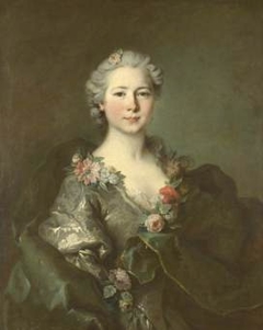 Portrait of Mademoiselle de Coislin by Louis Tocqué