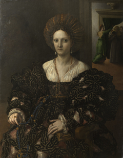 Portrait of Margherita Paleologo by Giulio Romano