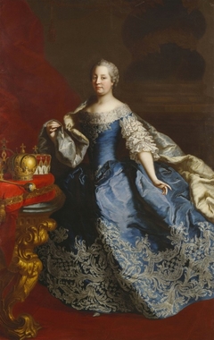 Portrait of Maria Theresia of Austria (1717-1780) by Martin van Meytens