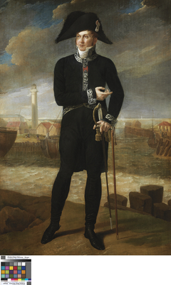 Portrait of Marquis Bernard-François de Chauvelin by Joseph Denis Odevaere