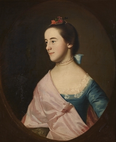 Portrait of Mrs. John Apthorp, nee Hannah Greenleaf by John Singleton Copley