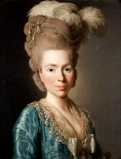 Portrait of Princess Natalia Petrovna Golitsyn, born Tjernysjev by Alexander Roslin