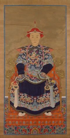 Portrait of Qianlong Emperor As a Young Man by Anonymous