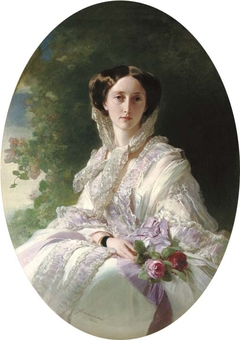 Portrait of Queen Olga von Württemberg by Franz Xaver Winterhalter