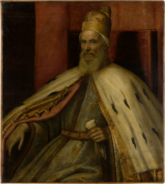 Portrait of the Doge Marcantonio Memmo (1537-1615, Doge since 1612) by Leandro Bassano