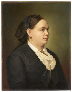 Portrait of the Patron Anna Fedder by Sebastian Luz