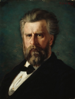 Portrait of the Sculptor C. E. Sjöstrand by Hilda Granstedt