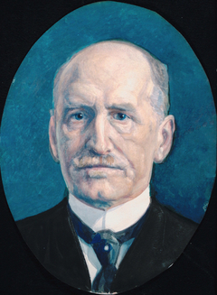 Portrait of Wilhelm Hansen Færden by Paul Ansteinsson