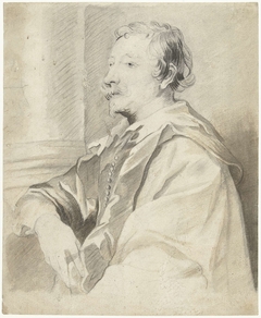 Portret van Cornelis Schut by Anthony van Dyck