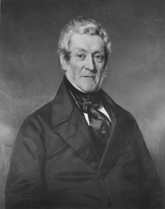 Portret van Jan Pieter van Mansvelt (1794-1860) by Johan Heinrich Neuman