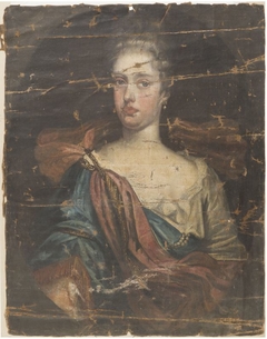 Portret van Lucia Barbera van Burmania by anonymous painter