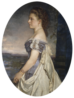 Princess Beatrice (1857-1944), later Princess Henry of Battenberg by Heinrich von Angeli