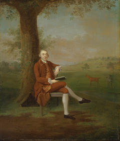 Probably John Trevor, third Baron Trevor, of St. Anne's Hill, Surrey, and Trevalyn Hall, Denbighshire (formerly T. Travers, Esq.) by Arthur Devis