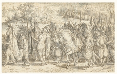 Quintus Fabius Maximus Meeting his Son on Foot by David Vinckboons