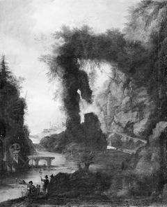 Rocky Landscape by Franz Joachim Beich