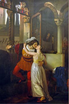 Romeo and Juliet by Francesco Hayez