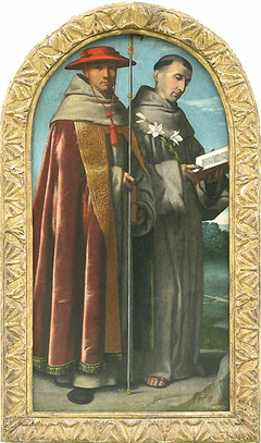 Saint Bonaventure and Saint Anthony of Padua by Moretto da Brescia