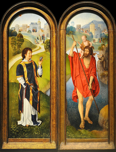 Saint Christopher by Hans Memling