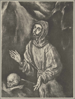 Saint Francis receiving the Stigmata by El Greco