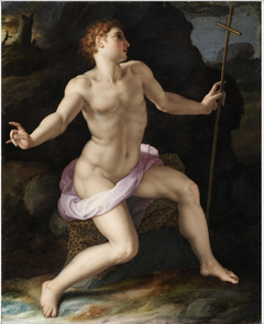 Saint John the Baptist in the Wilderness by Agnolo Bronzino