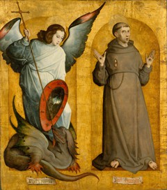 Saints Michael and Francis by Juan de Flandes