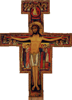 San Damiano cross by Anonymous