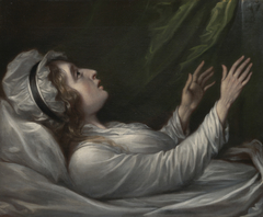 Sarah Trumbull (Sarah Hope Harvey) on Her Deathbed by John Trumbull