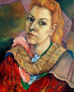 Self-portrait by Laura van den Hengel