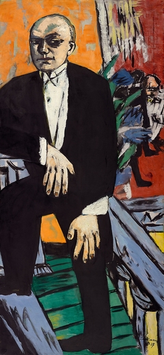 Self-Portrait by Max Beckmann